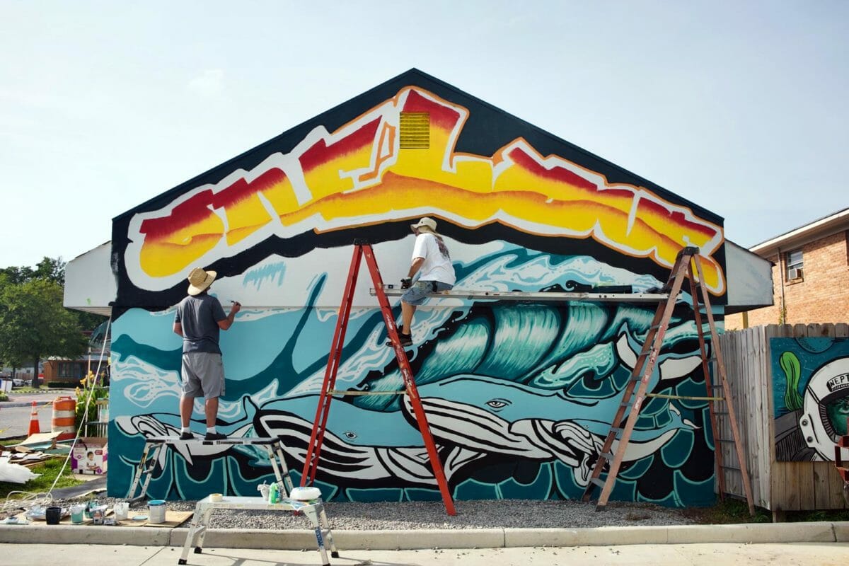 rick ricketts mural virginia beach