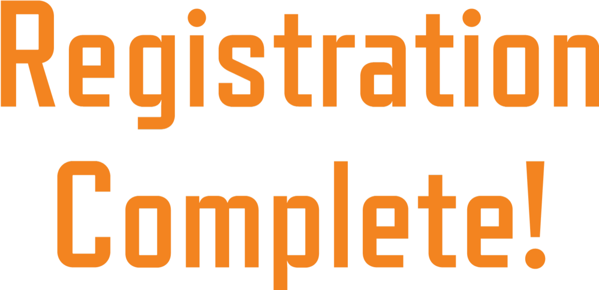 registration complete notification